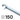 Diagonale schoor 140 cm