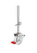 MAANDDEAL: Steigerwiel Nylon + stalen spindel - ø200mm