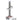 Nylon steigerwiel met stalen spindel